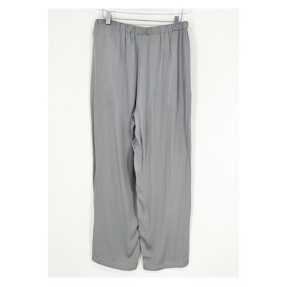 Madewell Straight Full Length Pull On Pants S Grey - Picture 3 of 7